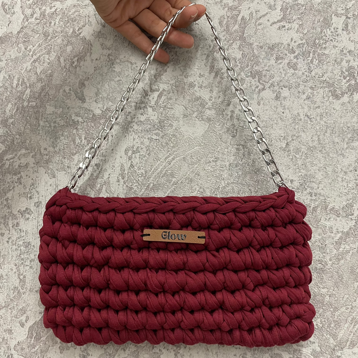 Crochet Bag con Cadena