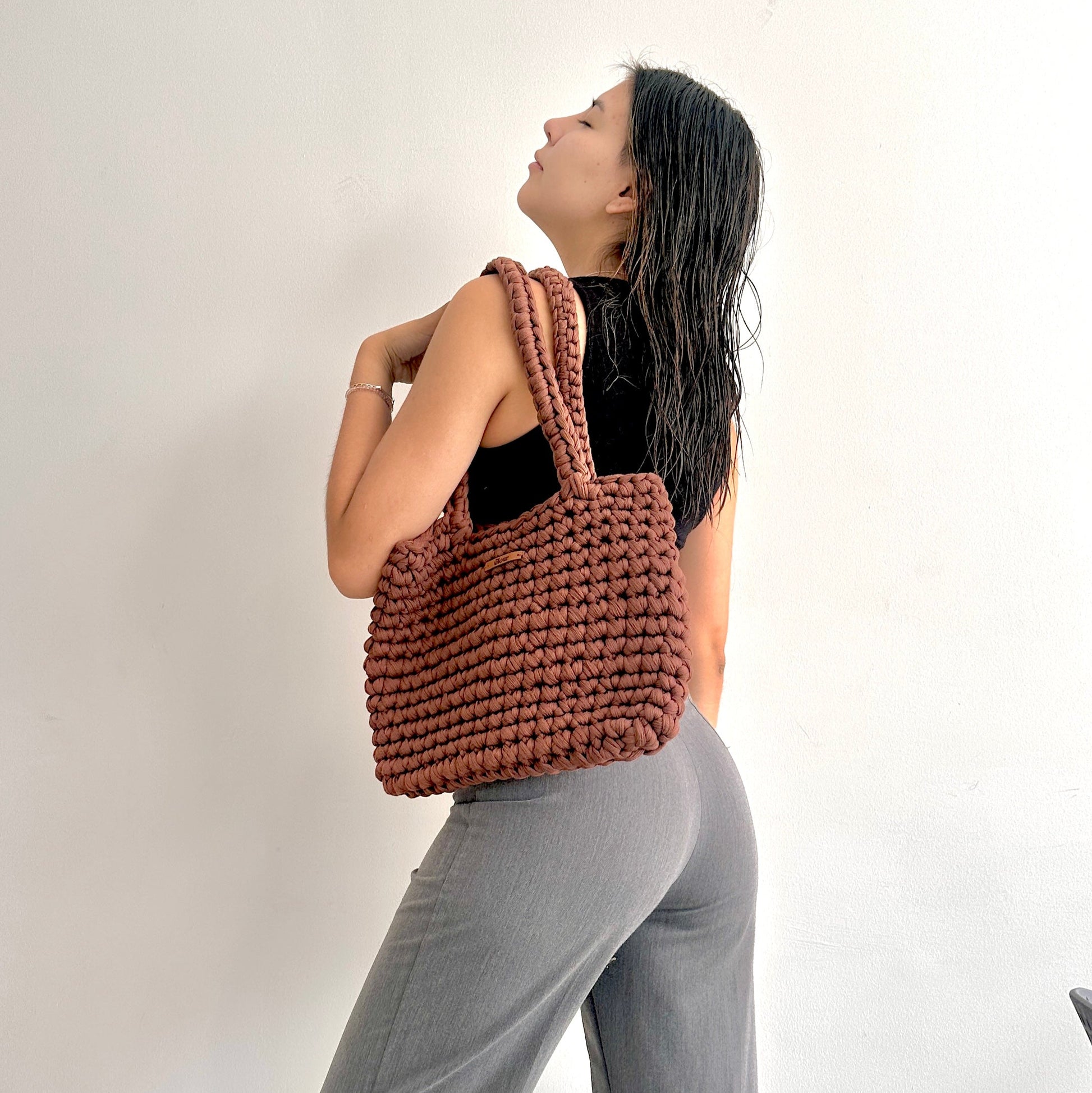 Tote Bag - Crochet Bag para laptop